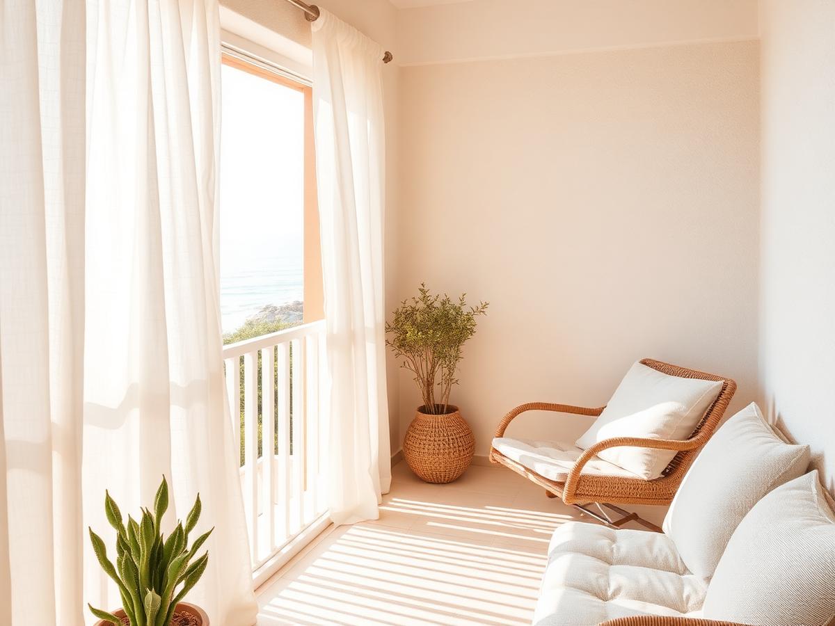 Bright sea-view apartment terrace in Torrevieja